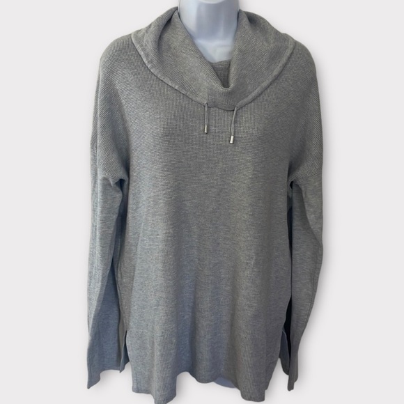Jones & CO Jones New York Gray Cowl Neck Knit Sweater 
Size M - Picture 1 of 11